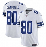 Men & Women & Youth Dallas Cowboys #80 Parris Campbell White 2025 Vapor Untouchable Limited Stitched Jersey,baseball caps,new era cap wholesale,wholesale hats